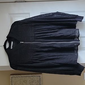 Zara lace bomber jacket